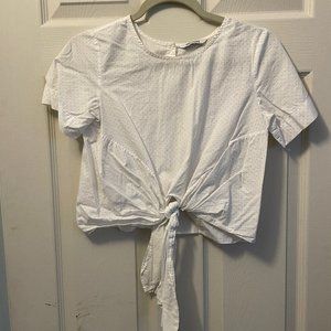 Front Tie Blouse